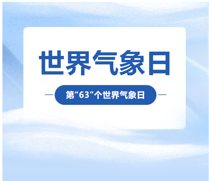 第63个世界气象日